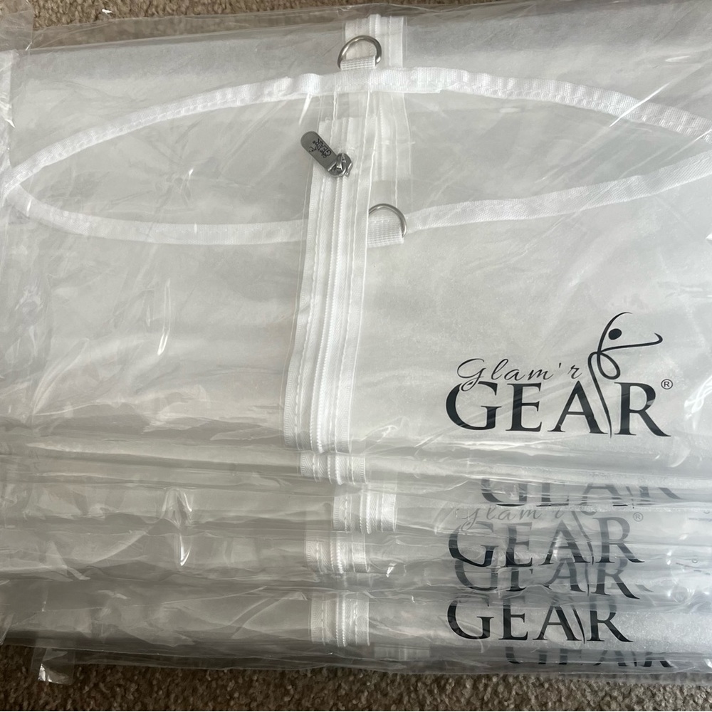 Glam’r Gear 10-pack Short Transparent Garment Bags